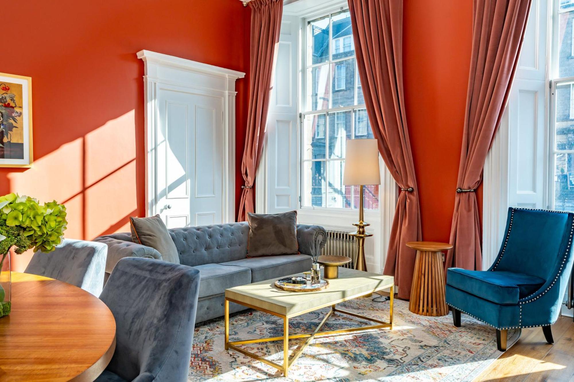 Dragon Suites Luxury Apartments At 9 Albyn Place EDI Exterior foto