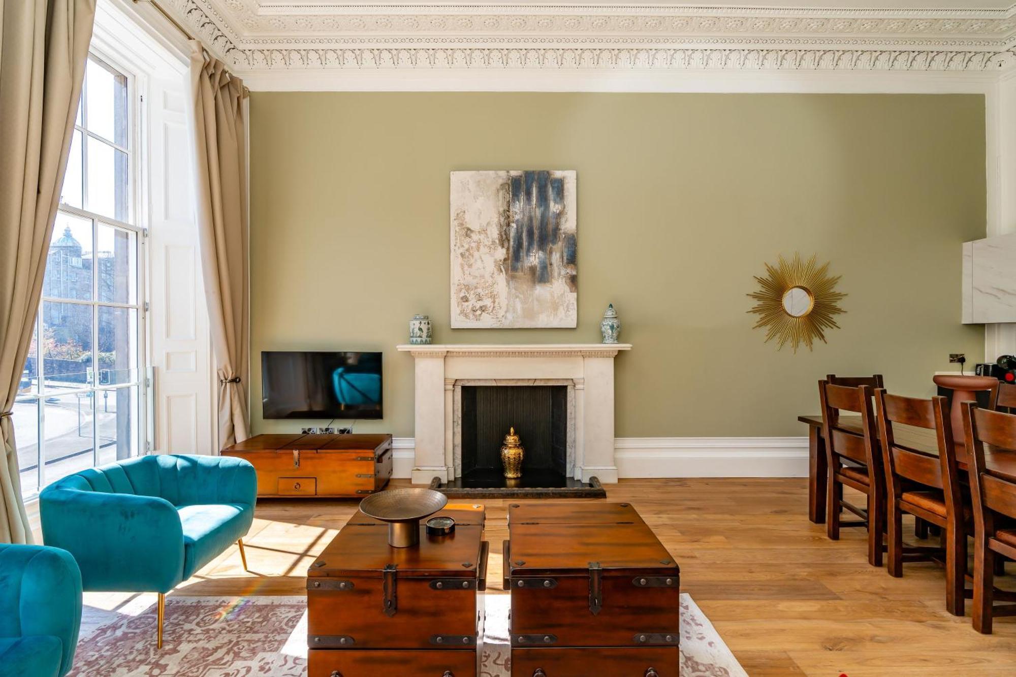 Dragon Suites Luxury Apartments At 9 Albyn Place EDI Exterior foto