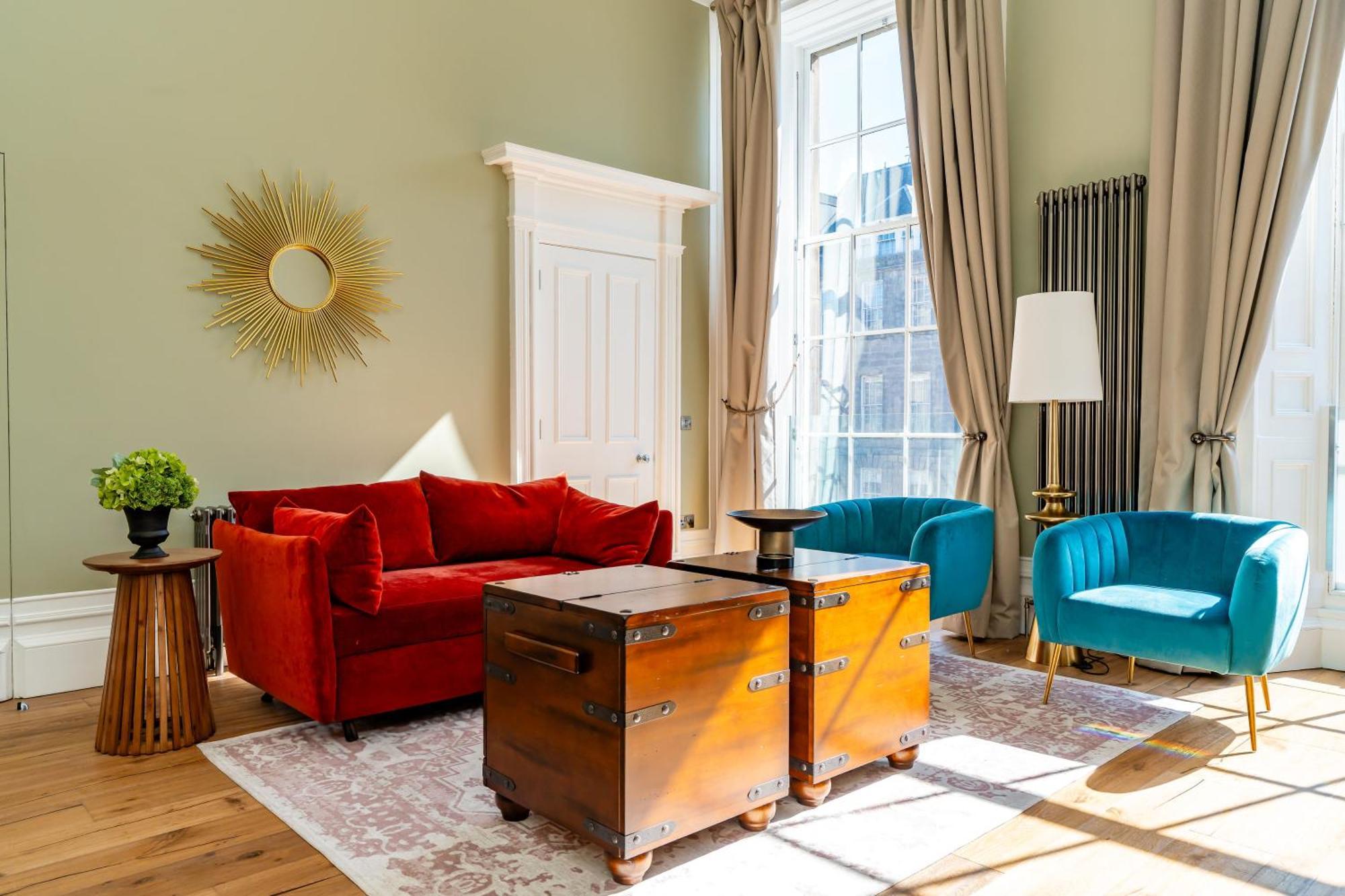 Dragon Suites Luxury Apartments At 9 Albyn Place EDI Exterior foto